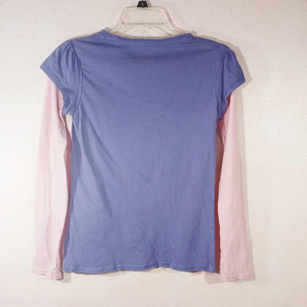 GAP Kids Long Sleeve Batman Shirt - Purple and Pink - Picture 5 of 5